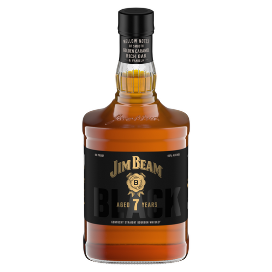 Jim Beam Straight Bourbon Black 7 Yr 90 - 1.75L - Front