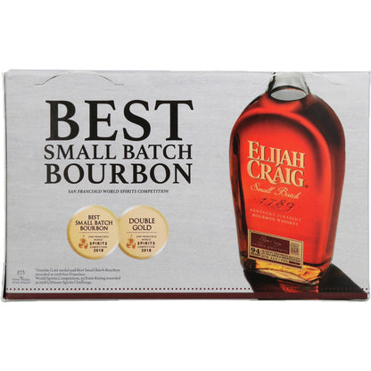 Elijah Craig Straight Bourbon Small Batch 94 - 50ML - Back