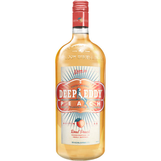 Deep Eddy Peach Flavored Vodka 70 - 1.75L - Front