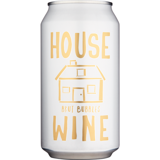 House Wine Brut Bubbles American - 355ML