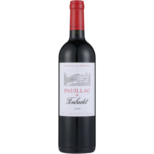 Pauillac De Fonbadet Pauillac 2020 - 750ML - Front