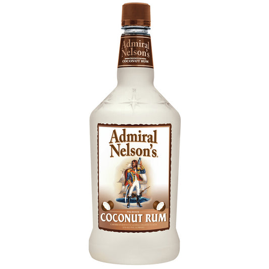 Admiral Nelson's Coconut Flavored Rum 42 - 1.75L - Front
