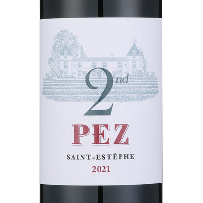 Chateau De Pez 2nd Pez Saint Estephe 2021 Wood Box - 750ML