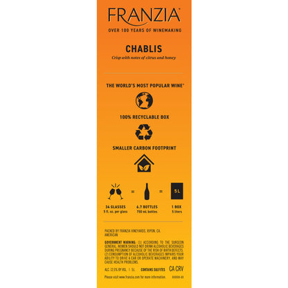 Franzia Chablis International - 5.0L