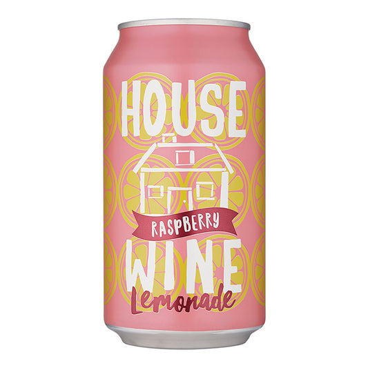 House Wine Raspberry Wine Lemonade - 375ML
