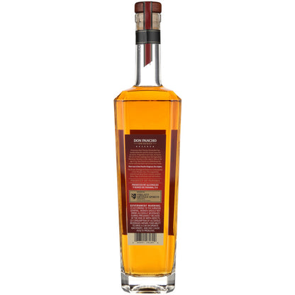 Don Pancho Aged Rum Reserva 8 Yr 80 - 750ML - Back