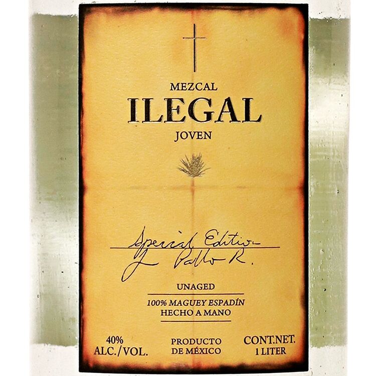 Ilegal Mezcal Joven 80 - 1.0L - Front Label