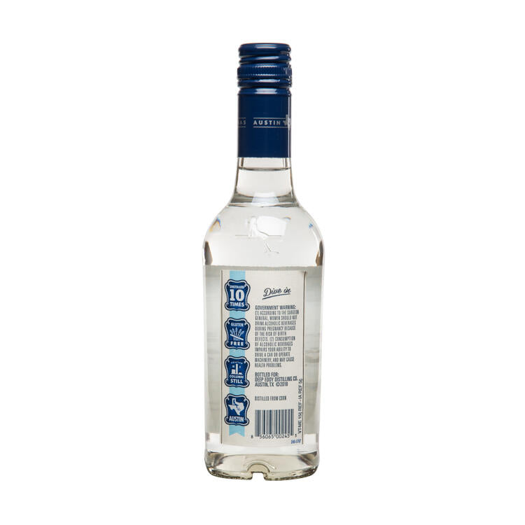 Deep Eddy Vodka 80 - 375ML - Back