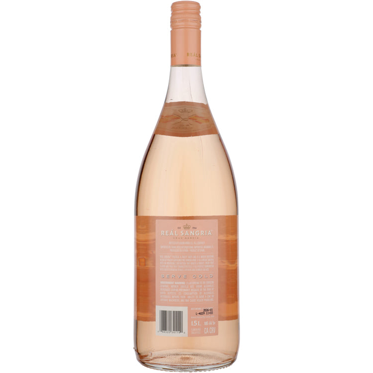 Real Sangria Peach - 1.5L - Back