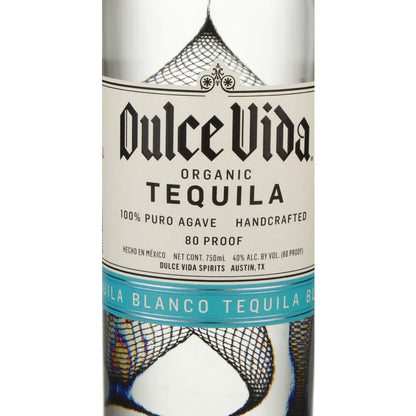 Dulce Vida Tequila Blanco 80 - 750ML - Front Label