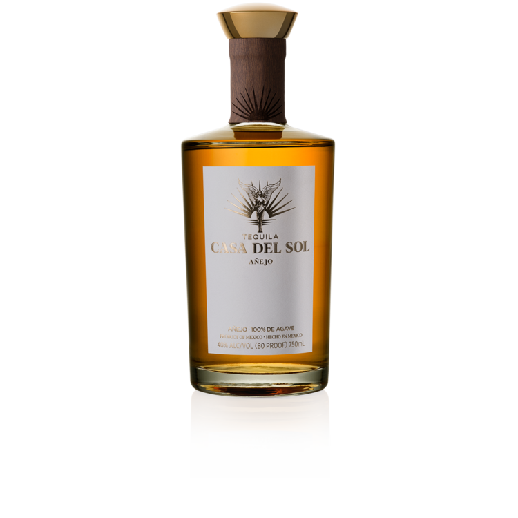 Casa Del Sol Tequila Anejo 80 - 750ML - Front