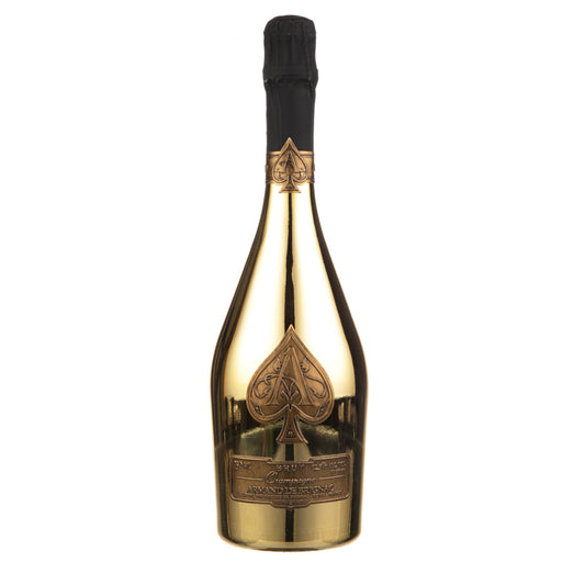 Armand De Brignac Champagne Brut W/ Velvet Gift Bag - 750ML - Front
