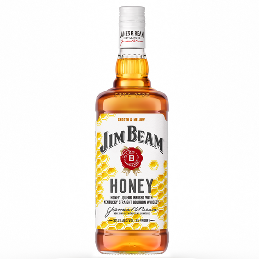 Jim Beam Honey Flavored Whiskey 65 - 1.0L - Front