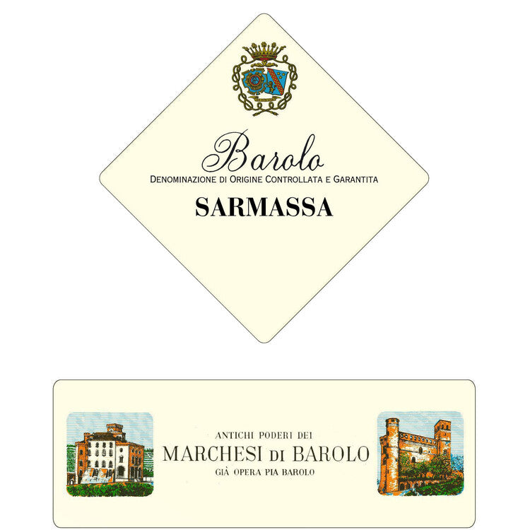 Marchesi Di Barolo Barolo Sarmassa 2018 - 750ML - Front Label