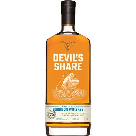 Cutwater Bourbon Devil's Share Small Batch 92 - 750ML - Front