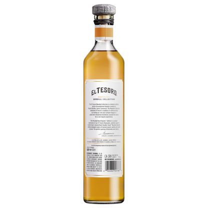El Tesoro Tequila Reposado Mundial Collection Basil Hayden Toast 80 - 750ML - Back
