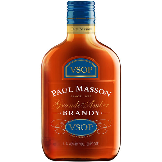 Paul Masson Brandy Grande Amber Vsop 4 Yr 80 - 200ML - Front