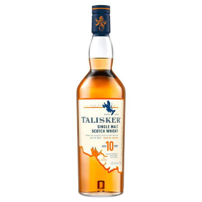 Talisker Single Malt Scotch 10 Yr 91.6 - 750ML - Front