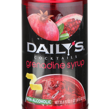 Daily's Grenadine - 1.0L - Front Label
