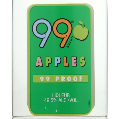 99 Brand Apple Schnapps 99 - 200ML - Front Label