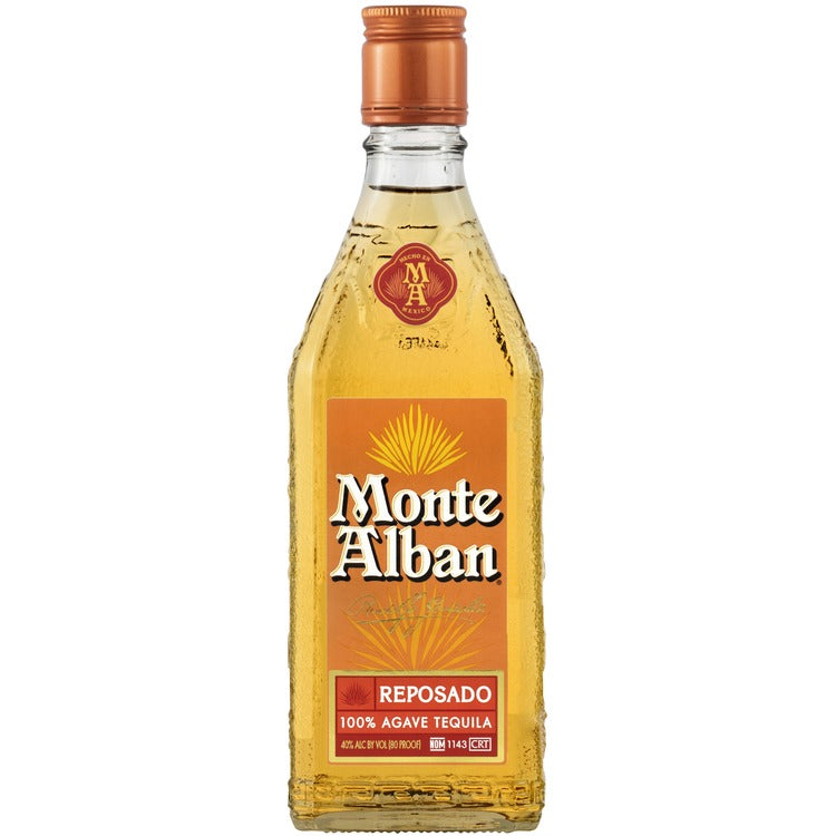 Monte Alban Tequila Reposado 80 - 375ML - Front