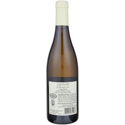 Oratoire St Martin Cairanne Blanc Haut Coustias 2019 - 750ML - Back