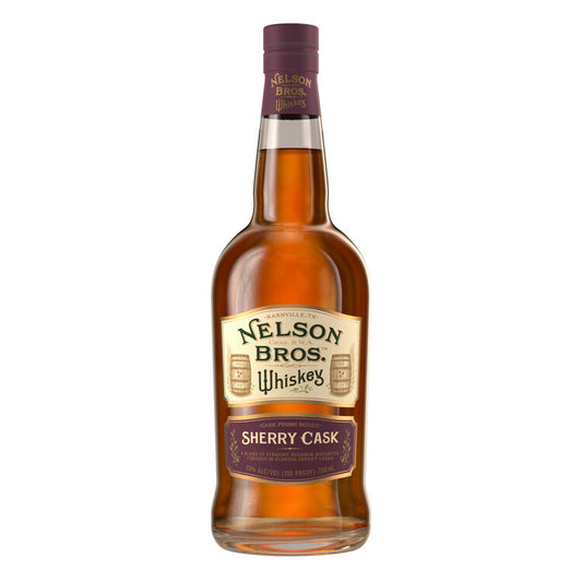Nelson Bros Blended American Bourbon Whiskey Sherry Cask 100 - 750ML - Front Label