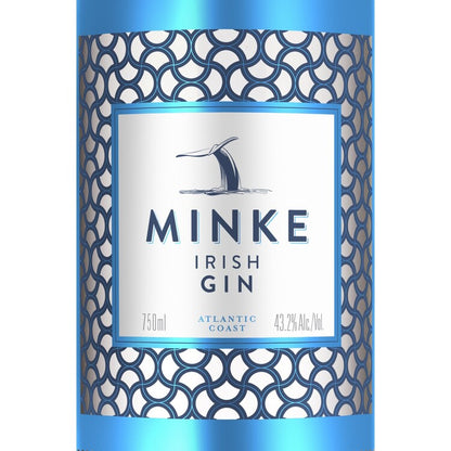 Minke Irish Gin 86.4 - 750ML - Front Label