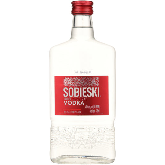 Sobieski Vodka 80 - 375ML - Front