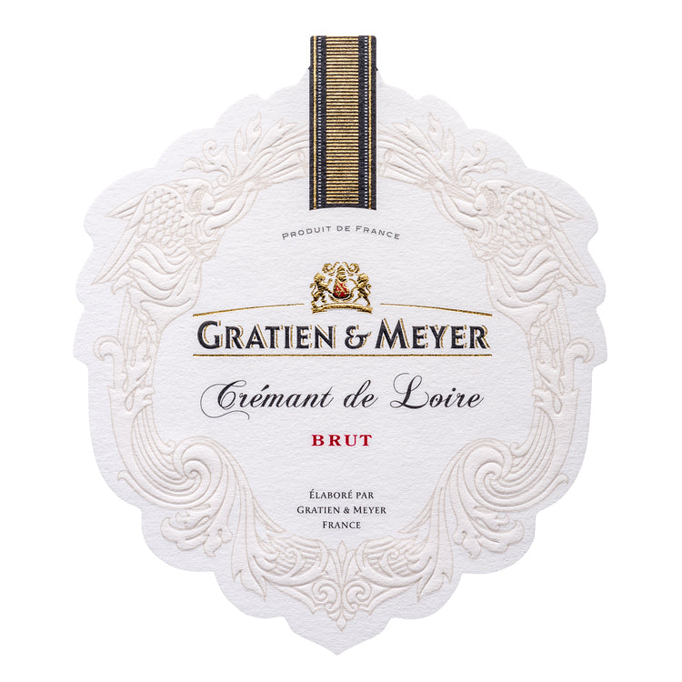 Gratien & Meyer Cremant De Loire Brut - 750ML - Front Label