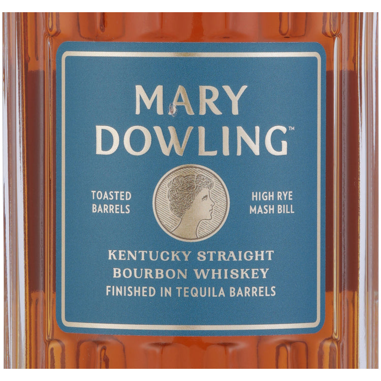 Mary Dowling Straight Bourbon Tequila Barrel Finish 93 - 750ML - Front Label