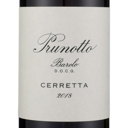 Prunotto Barolo Cerretta 2018 - 750ML
