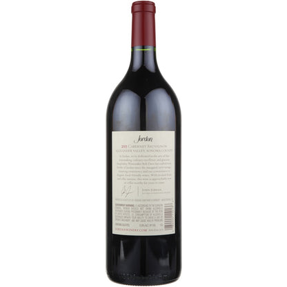 Jordan Cabernet Sauvignon Library Release Alexander Valley 2013 - 1.5L - Back