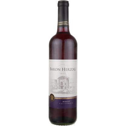 Baron Herzog Merlot Central Coast - 750ML - Front