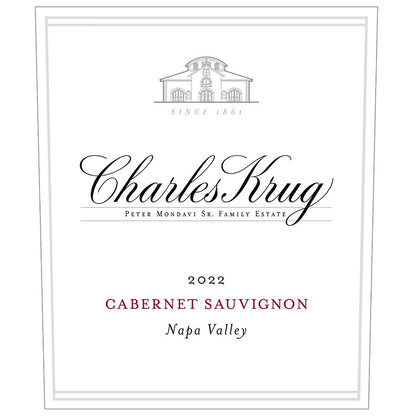 Charles Krug Cabernet Sauvignon Napa Valley 2022 - 750ML