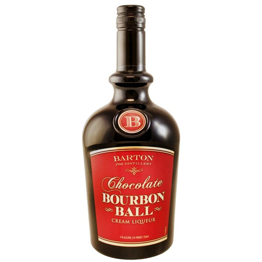 Barton 1792 Distillery Chocolate Bourbon Ball Cream Liqueur 34 - 750ML - Front
