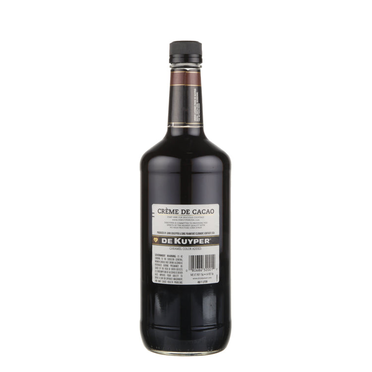 Dekuyper Creme De Cacao Dark 48 - 1.0L