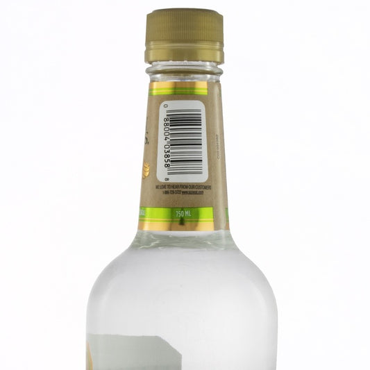 Barton Vodka Naturals 80 - 750ML - Back