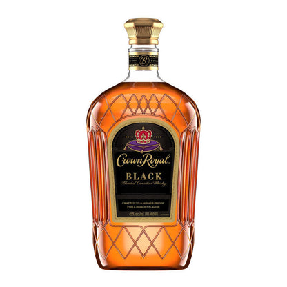 Crown Royal Canadian Whisky Black 90 - 1.75L - Front