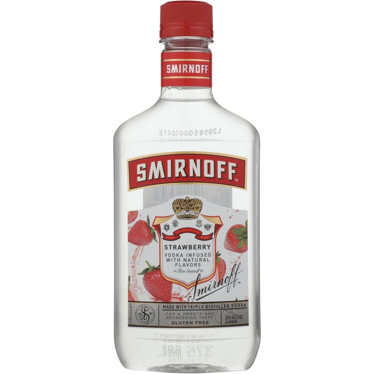 Smirnoff Strawberry Flavored Vodka 70 - 375ML