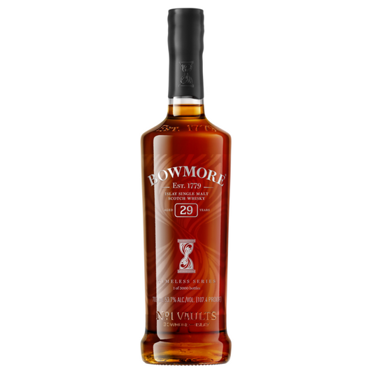 Bowmore Single Malt Scotch No. 1 Vaults Timeless Series 29 Yr 107.4 - 700ML - Front