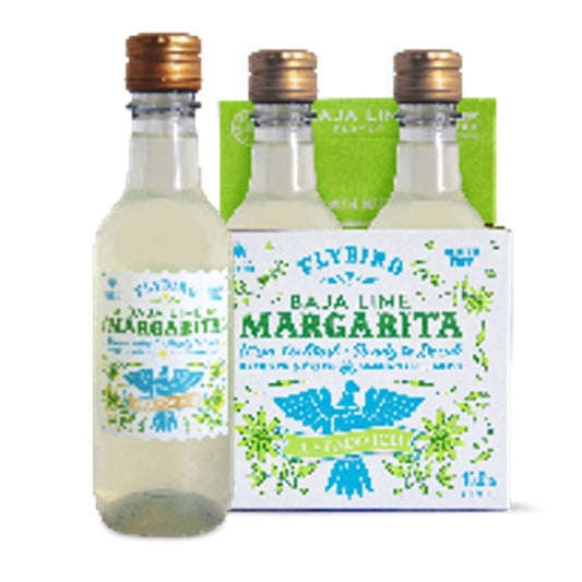 Flybird Baja Lime Margarita Wine Based Cocktail - 187ML - Front