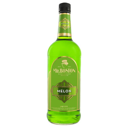 Mr. Boston Melon Liqueur 34 - 1.0L - Front