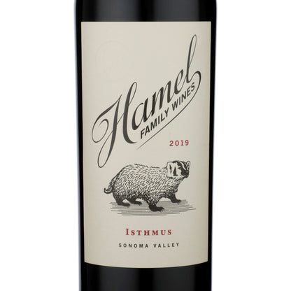 Hamel Family Wines Red Wine Isthmus Sonoma Valley 2019 - 750ML