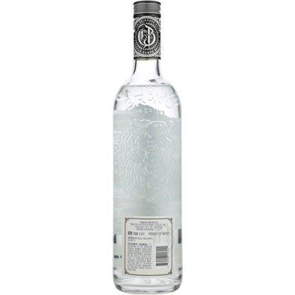Campo Bravo Tequila Plata 80 - 750ML - Back