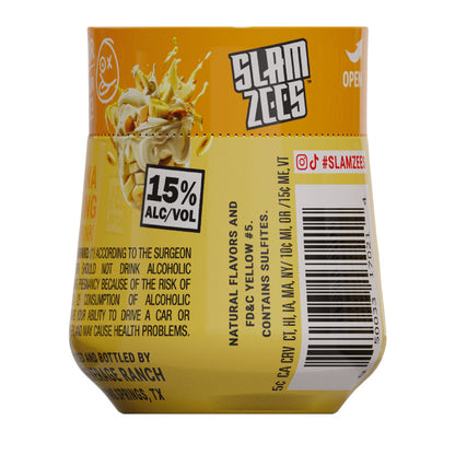Slamzees Banana Pudding Party Drink Wine Based Cocktail - 187ML - Back