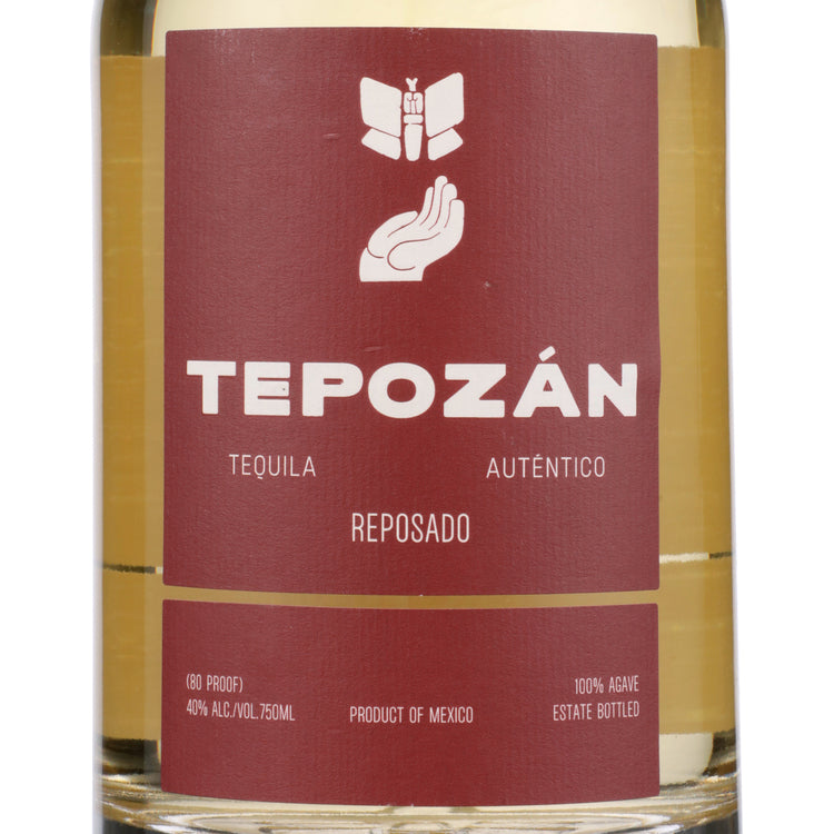 Tepozan Tequila Reposado 80 - 750ML - Front Label