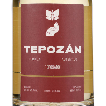 Tepozan Tequila Reposado 80 - 750ML - Front Label