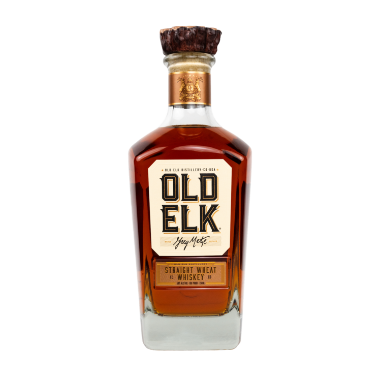 Old Elk Straight Wheat Whiskey 6 Yr 100 - 750ML - Front