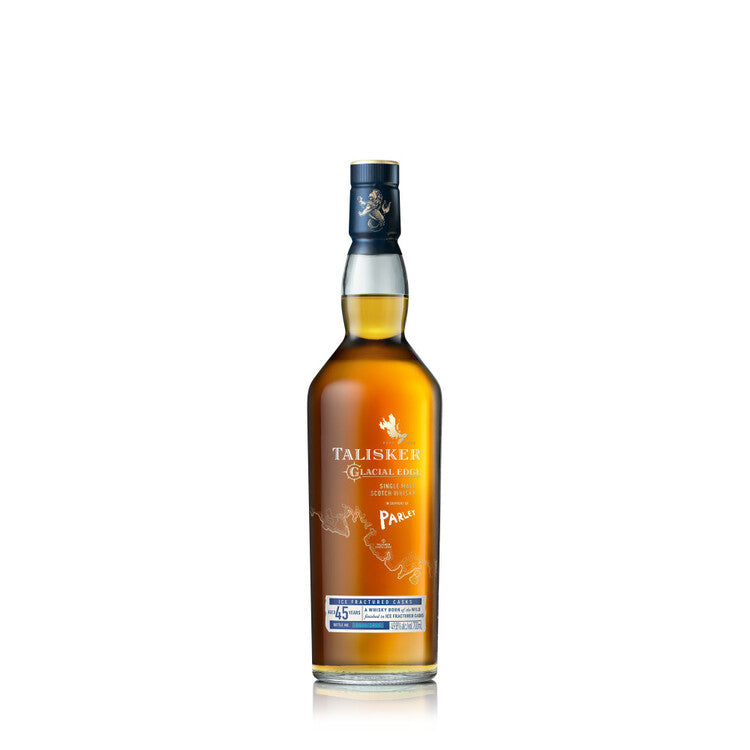 Talisker Single Malt Scotch Parley Glacial Edge 45 Yr 99.6 - 700ML - Front